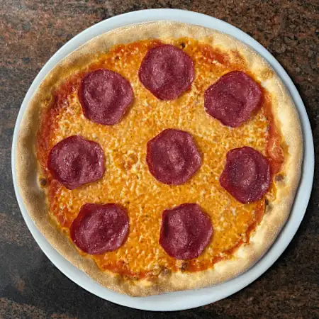 Pizza Rindersalami